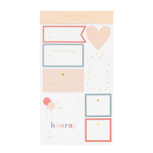 birthday sticker sheets